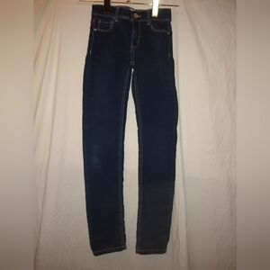 Jordache Girl's Dark Blue Skinny Jeans
